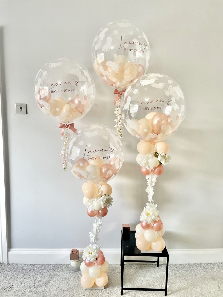 Personalised Balloon Centrepieces Personalised Balloon Centrepieces